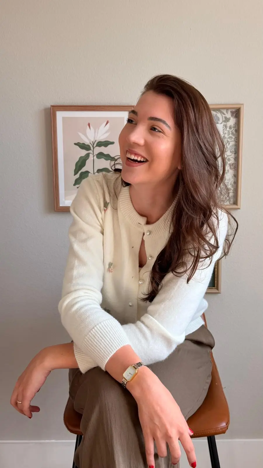 Foto de Manoela Santos, psicanalista clínica online